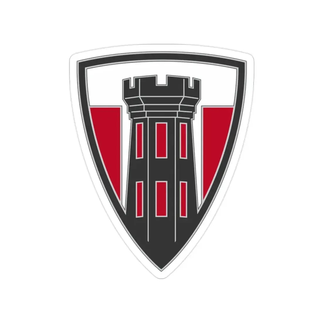 176 Engineer Brigade 3 (U.S. Army) Transparent STICKER Die-Cut Vinyl Decal - The Sticker Space