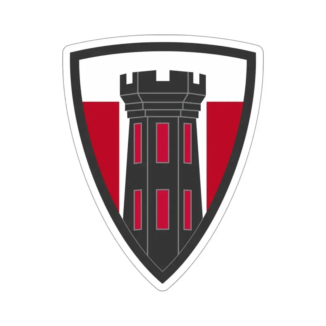 176 Engineer Brigade (U.S. Army) STICKER Vinyl Die-Cut Decal 4 Inch - The Sticker Space