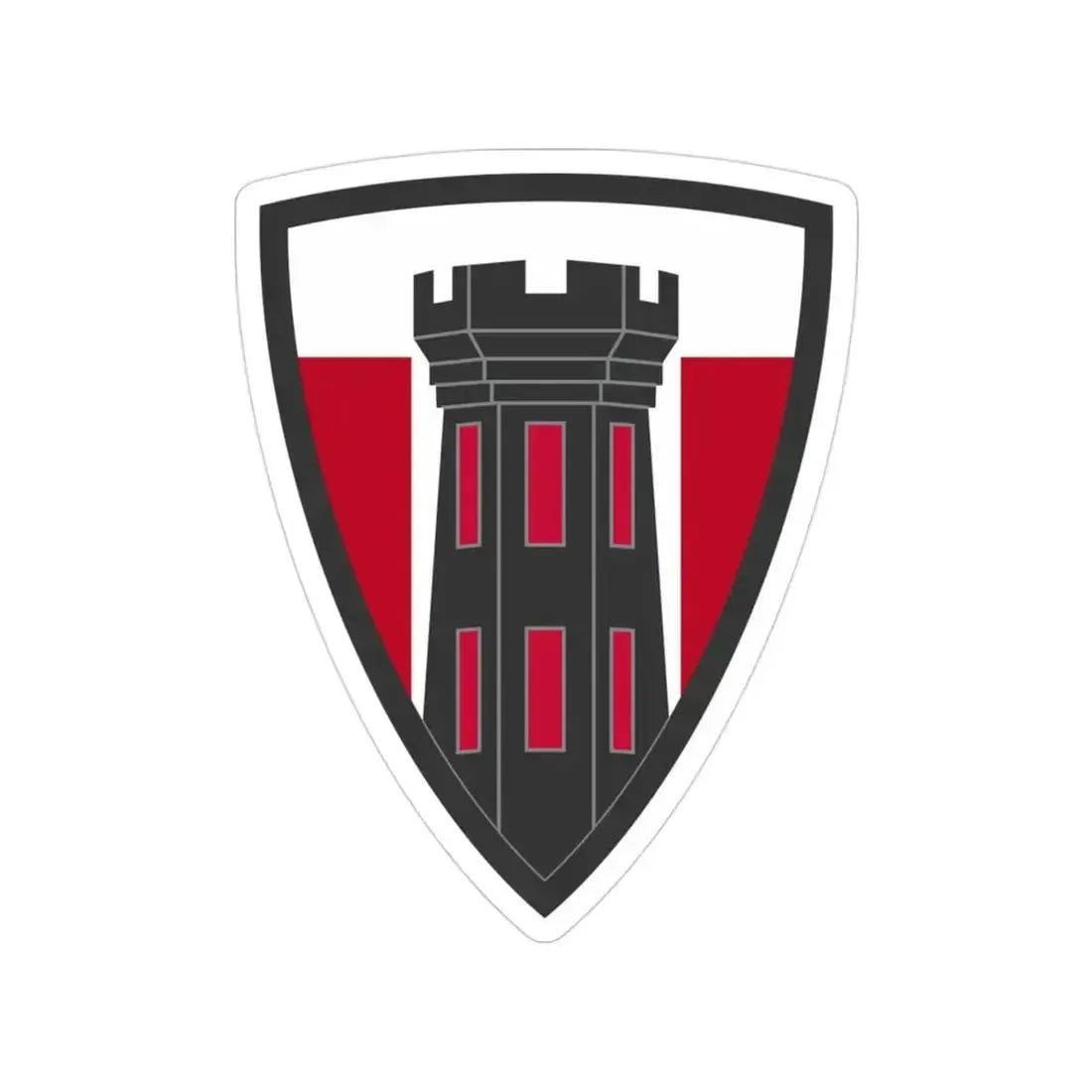 176 Engineer Brigade (U.S. Army) Transparent STICKER Die-Cut Vinyl Decal 3 Inch - The Sticker Space