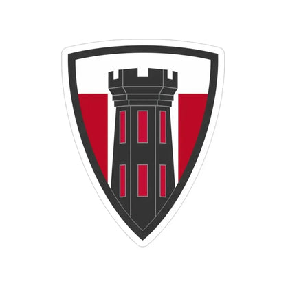 176 Engineer Brigade (U.S. Army) Transparent STICKER Die-Cut Vinyl Decal 3 Inch - The Sticker Space