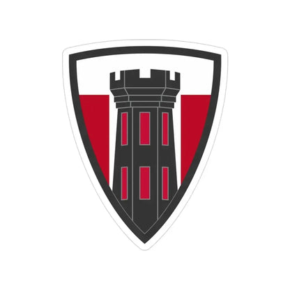 176 Engineer Brigade (U.S. Army) Transparent STICKER Die-Cut Vinyl Decal 3 Inch - The Sticker Space