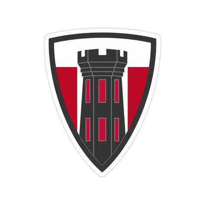 176 Engineer Brigade (U.S. Army) Transparent STICKER Die-Cut Vinyl Decal 5 Inch - The Sticker Space
