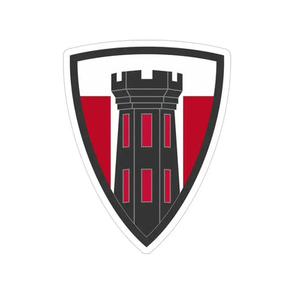 176 Engineer Brigade (U.S. Army) Transparent STICKER Die-Cut Vinyl Decal 5 Inch - The Sticker Space