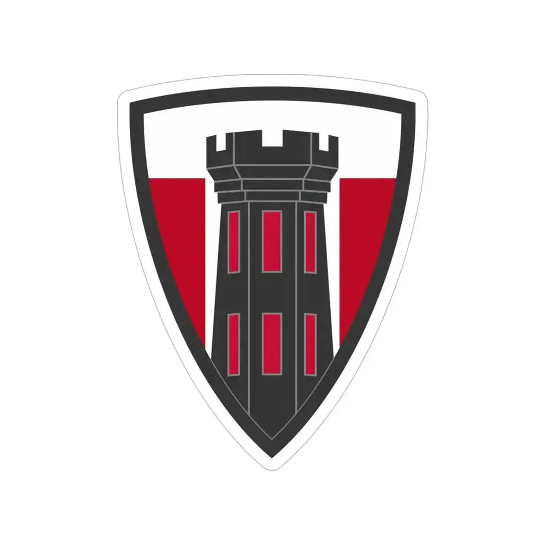 176 Engineer Brigade (U.S. Army) Transparent STICKER Die-Cut Vinyl Decal 6 Inch - The Sticker Space