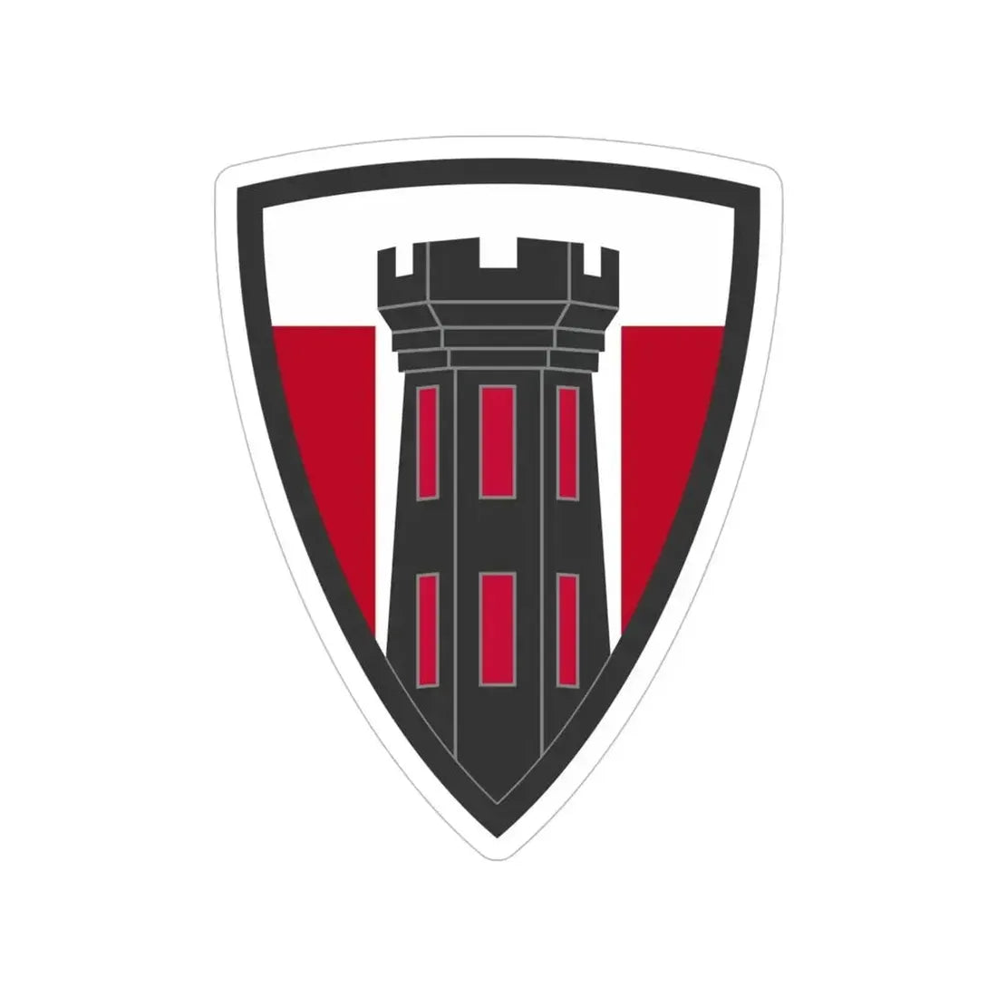 176 Engineer Brigade (U.S. Army) Transparent STICKER Die-Cut Vinyl Decal 6 Inch - The Sticker Space