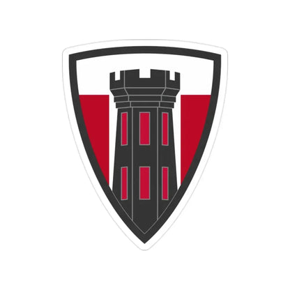176 Engineer Brigade (U.S. Army) Transparent STICKER Die-Cut Vinyl Decal - The Sticker Space