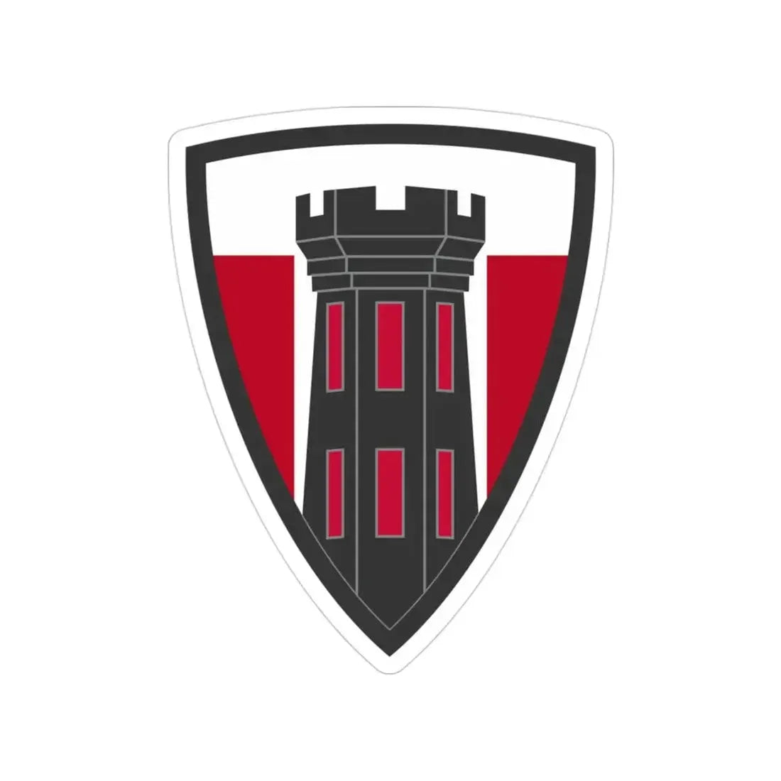 176 Engineer Brigade (U.S. Army) Transparent STICKER Die-Cut Vinyl Decal - The Sticker Space