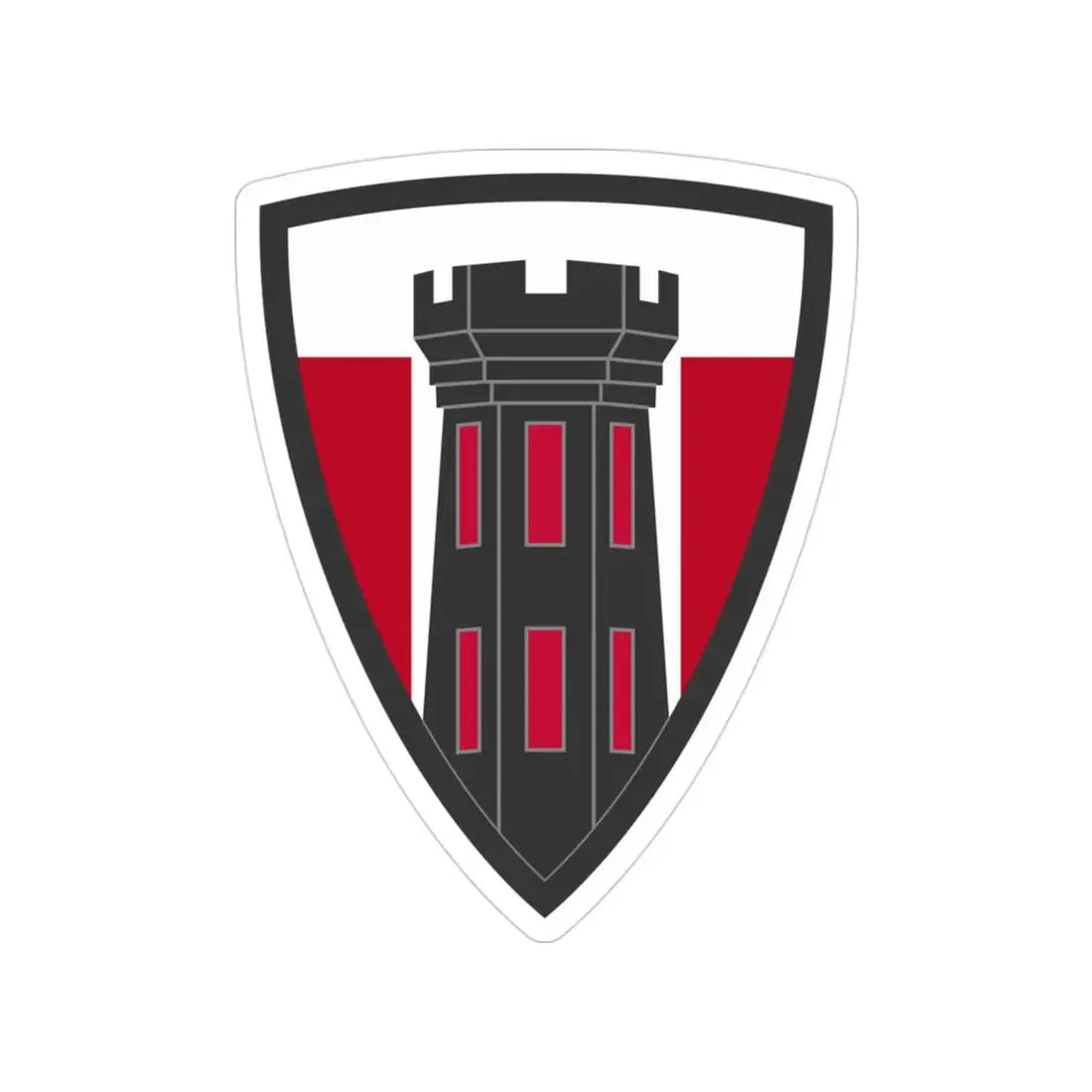 176 Engineer Brigade (U.S. Army) Transparent STICKER Die-Cut Vinyl Decal - The Sticker Space