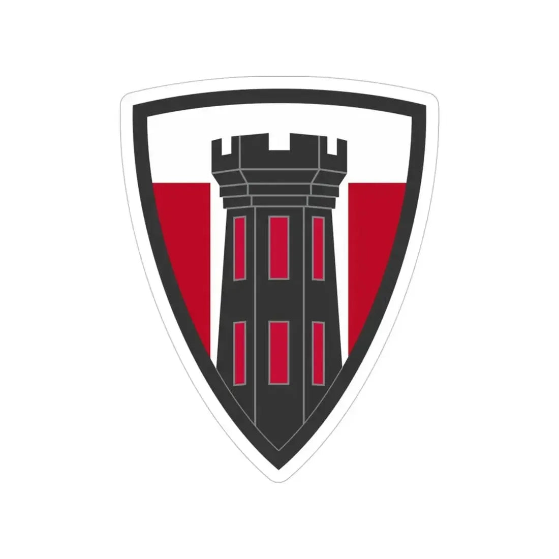 176 Engineer Brigade (U.S. Army) Transparent STICKER Die-Cut Vinyl Decal - The Sticker Space