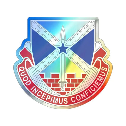 176 Engineer Brigade v2 (U.S. Army) Holographic STICKER Die-Cut Vinyl Decal - The Sticker Space