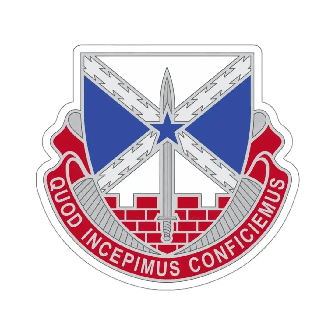 176 Engineer Brigade v2 (U.S. Army) STICKER Vinyl Die-Cut Decal - The Sticker Space