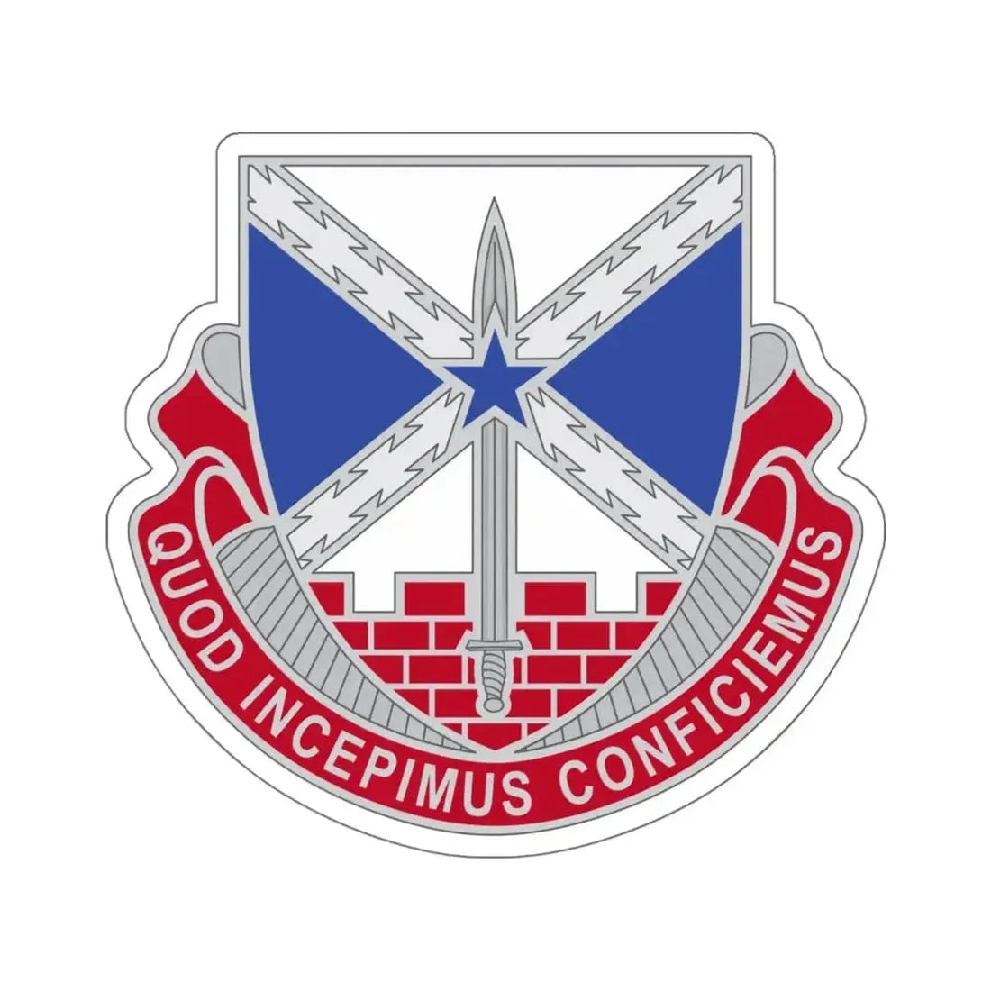 176 Engineer Brigade v2 (U.S. Army) STICKER Vinyl Die-Cut Decal - The Sticker Space