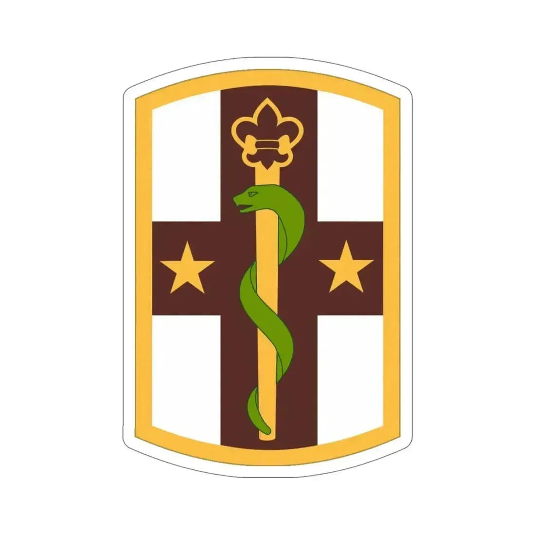 176 Medical Brigade (U.S. Army) STICKER Vinyl Die-Cut Decal 5 Inch - The Sticker Space