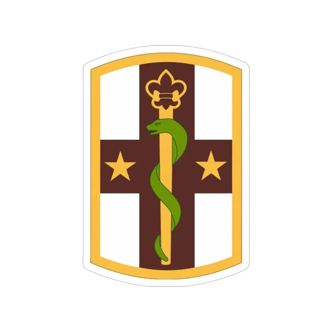 176 Medical Brigade (U.S. Army) Transparent STICKER Die-Cut Vinyl Decal - The Sticker Space