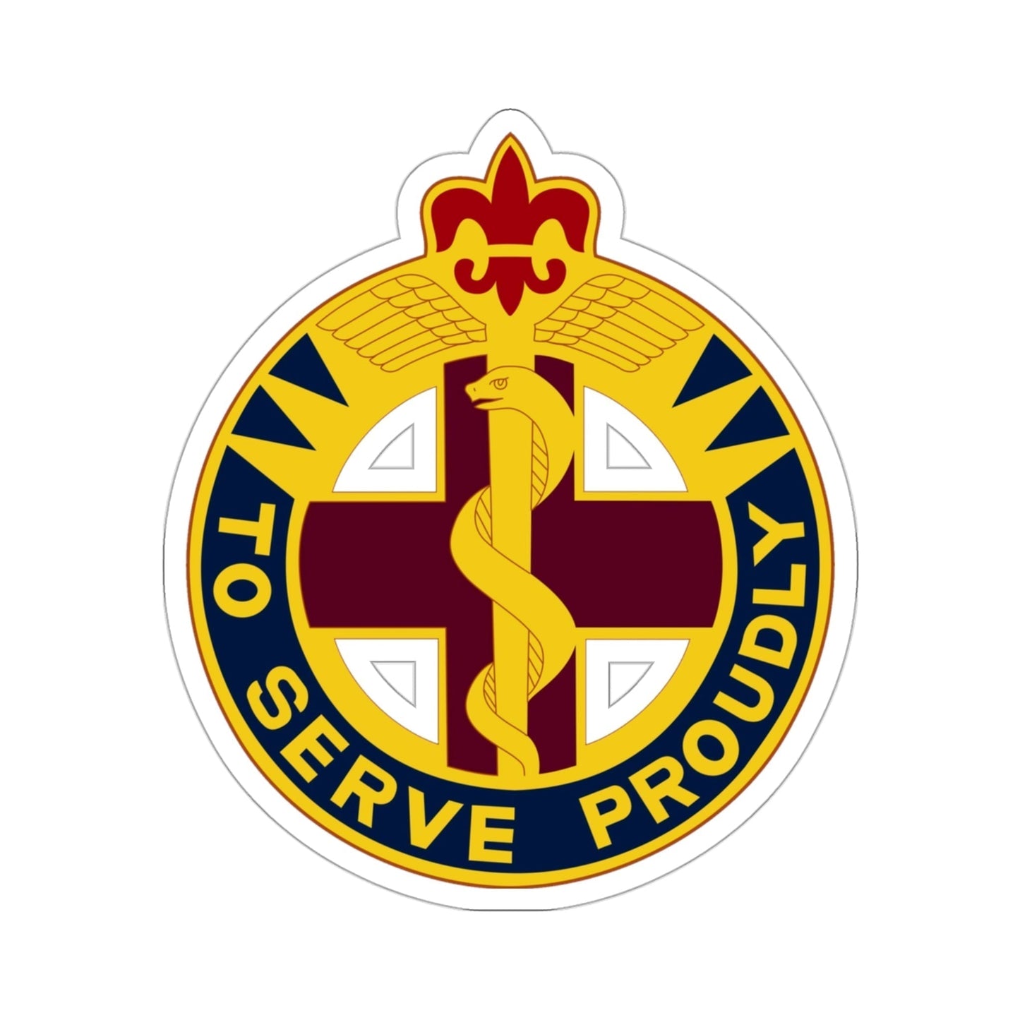 176 Medical Brigade v2 (U.S. Army) STICKER Vinyl Die-Cut Decal-3 Inch-The Sticker Space