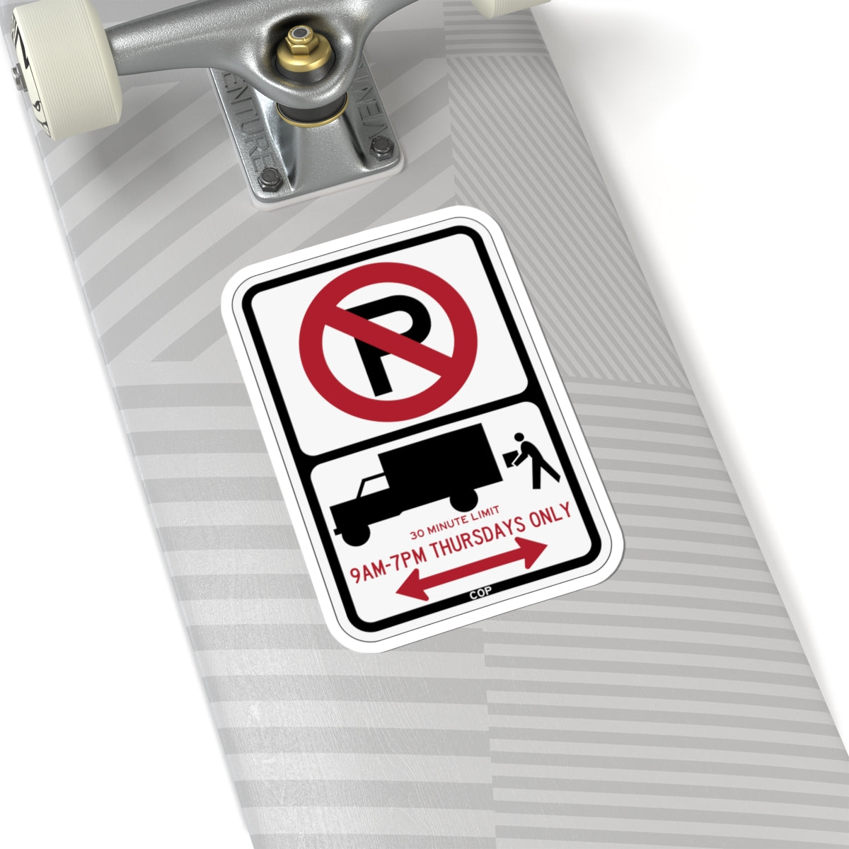 PBOT Road sign P2115D (Oregon) (Road Sign) STICKER Vinyl Kiss-Cut Decal