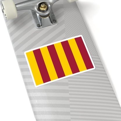 Flag of Northumbria (England) STICKER Vinyl Kiss-Cut Decal