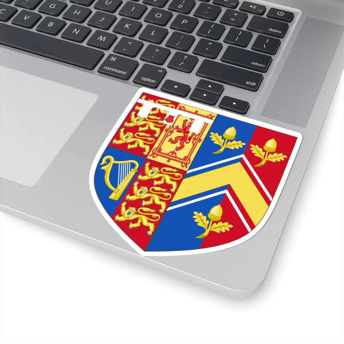 Arms of Catherine Duchess of Cambridge (United Kingdom) (Coat of Arms) STICKER Vinyl Kiss-Cut Decal