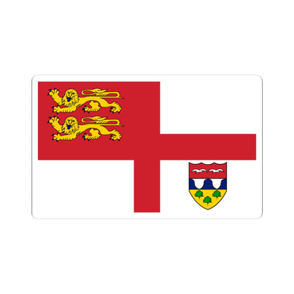 Flag of Brecqhou (United Kingdom) STICKER Vinyl Kiss-Cut Decal