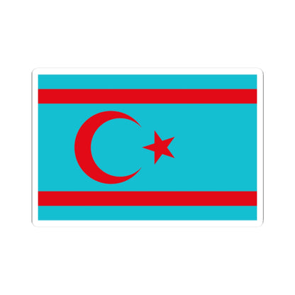 Flag of Syrian Turkmens (Syria) STICKER Vinyl Kiss-Cut Decal