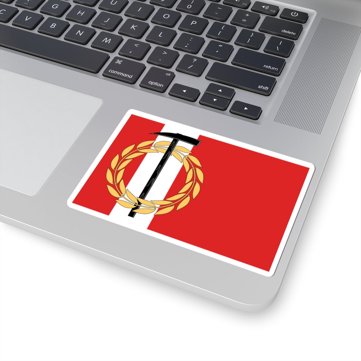 Flag of Kopeysk Chelyabinsk oblast (Russia) STICKER Vinyl Kiss-Cut Decal