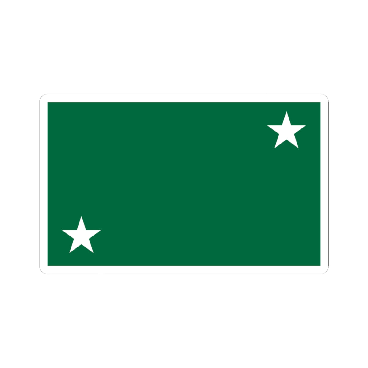 Flag of Togo 1958-1960 (Togo) STICKER Vinyl Kiss-Cut Decal