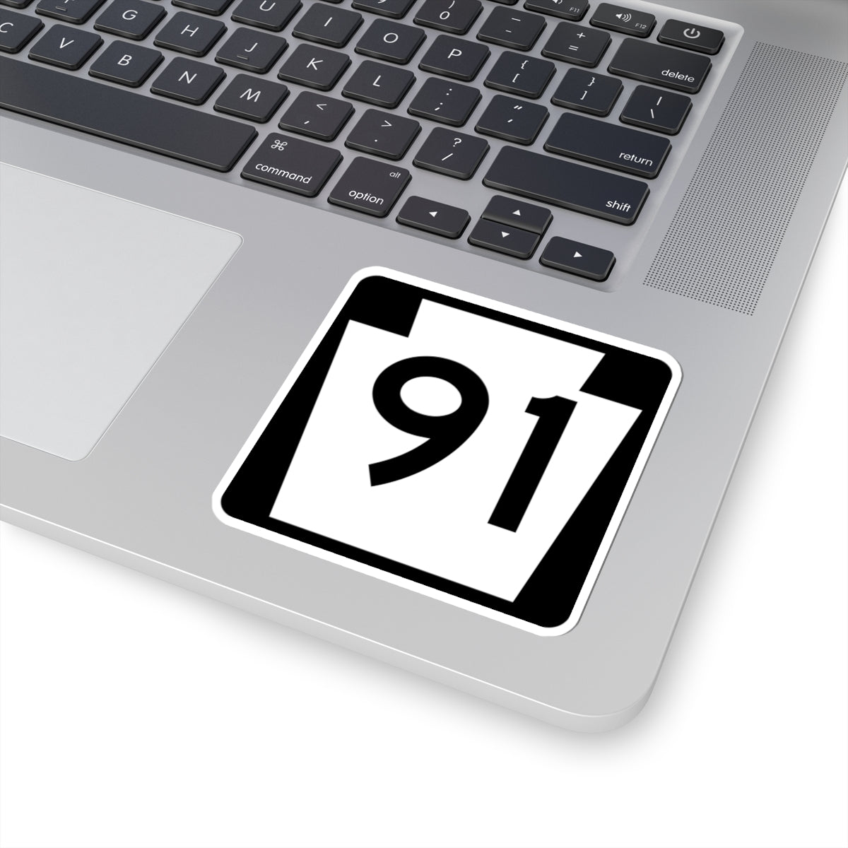 PA-91 (Pennsylvania) (Road Sign) STICKER Vinyl Kiss-Cut Decal