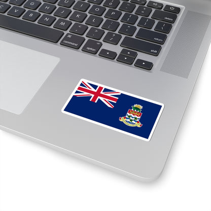 Flag of the Cayman Islands (United Kingdom) STICKER Vinyl Kiss-Cut Decal