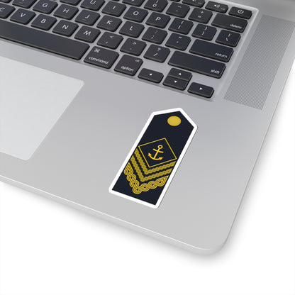 Naramenica ljetne odore stožernog narednika HRM (Croatia) (Military Rank) STICKER Vinyl Kiss-Cut Decal