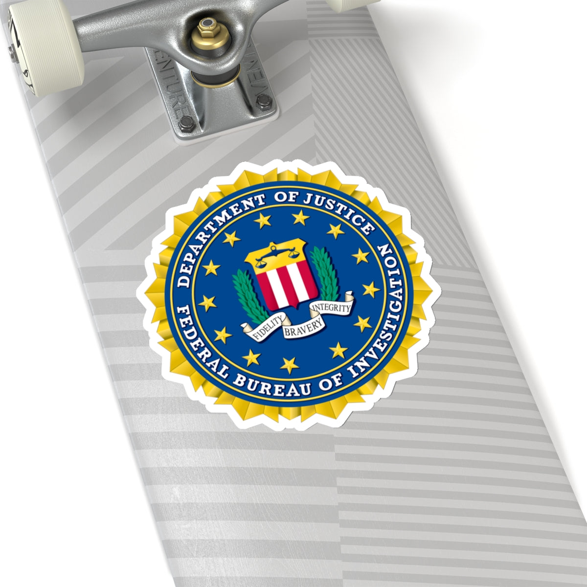 Seal of the Federal Bureau of Investigation - STICKER Vinyl Kiss-Cut Decal