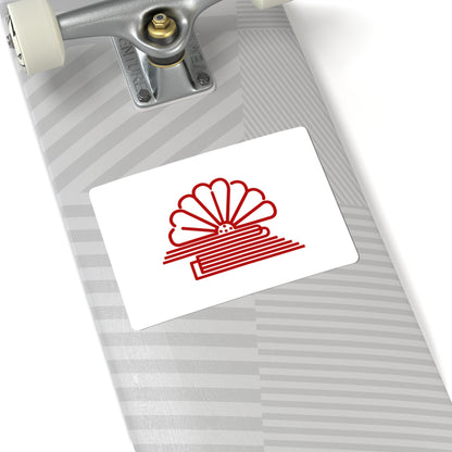 Flag of Shimamoto Osaka (Japan) STICKER Vinyl Kiss-Cut Decal