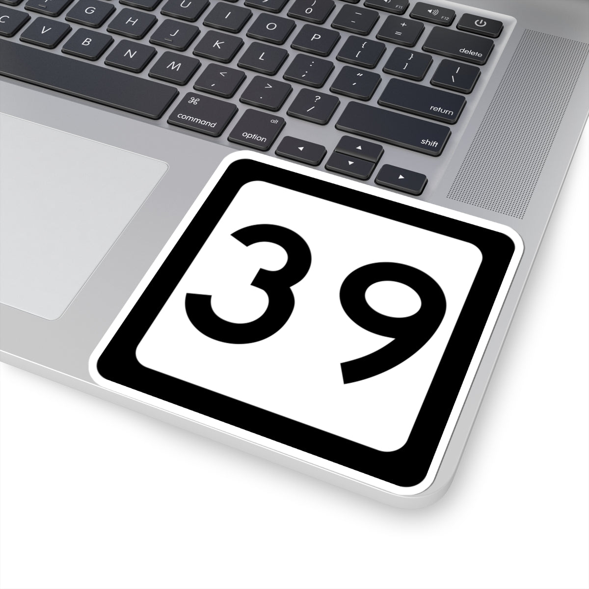 WV-39 (Virginia) (Road Sign) STICKER Vinyl Kiss-Cut Decal
