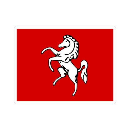 Flag of Kent (England) STICKER Vinyl Kiss-Cut Decal