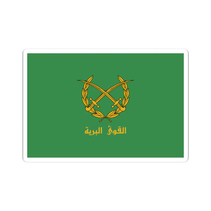 Flag of the Syrian Arab Army (Syria) STICKER Vinyl Kiss-Cut Decal