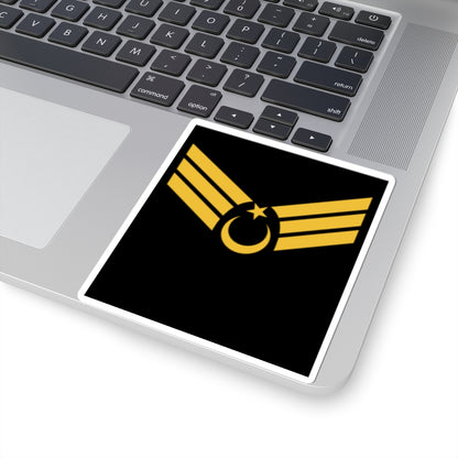 Kıdemli Çavuş rütbe (Turkey) (Military Rank) STICKER Vinyl Kiss-Cut Decal
