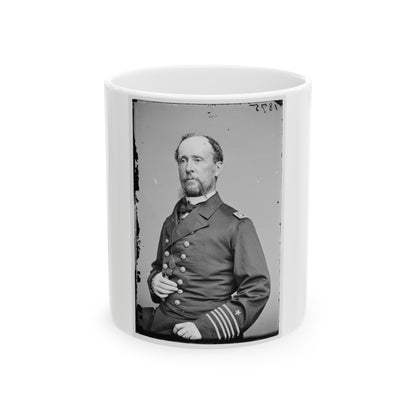 Portrait Of Commander C. R. Perry Rodgers, Officer Of The Federal Navy (U.S. Civil War) White Coffee Mug