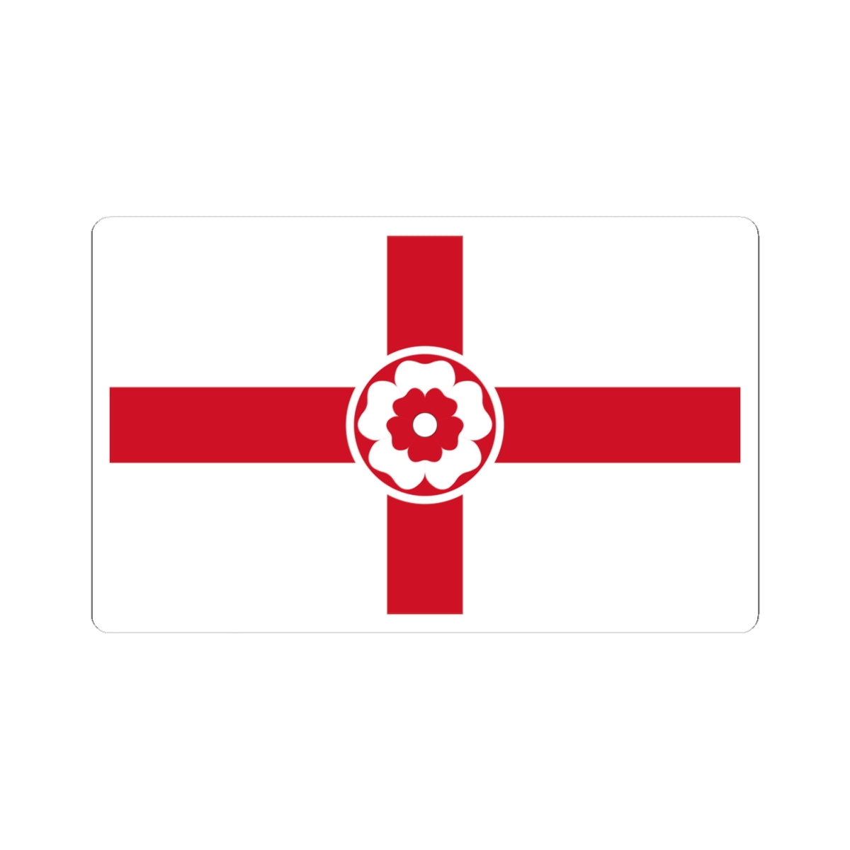 Flag of the Campaign for an English Parliament (England) STICKER Vinyl Kiss-Cut Decal