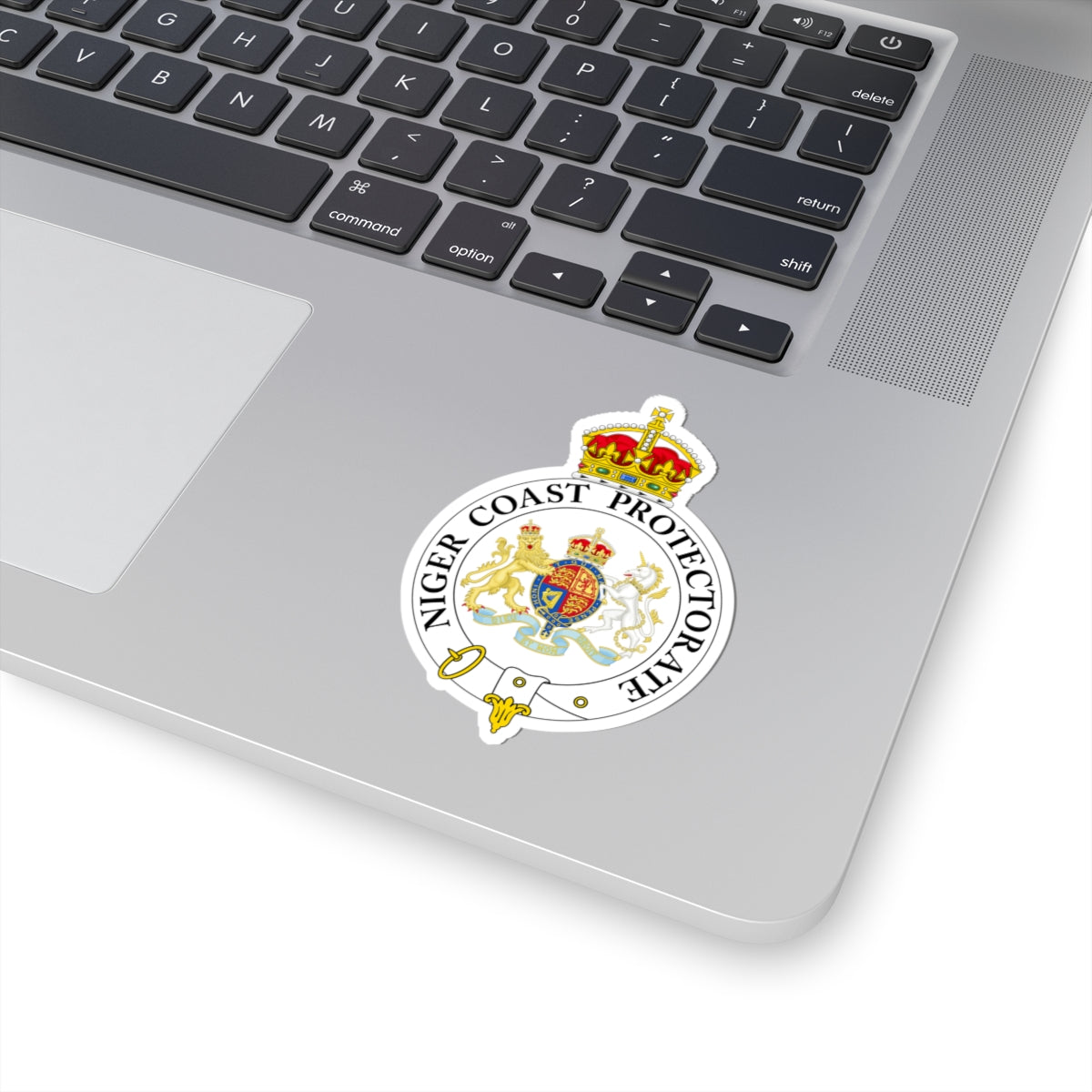 Badge of the Niger Coast Protectorate (Niger) (Coat of Arms) STICKER Vinyl Kiss-Cut Decal