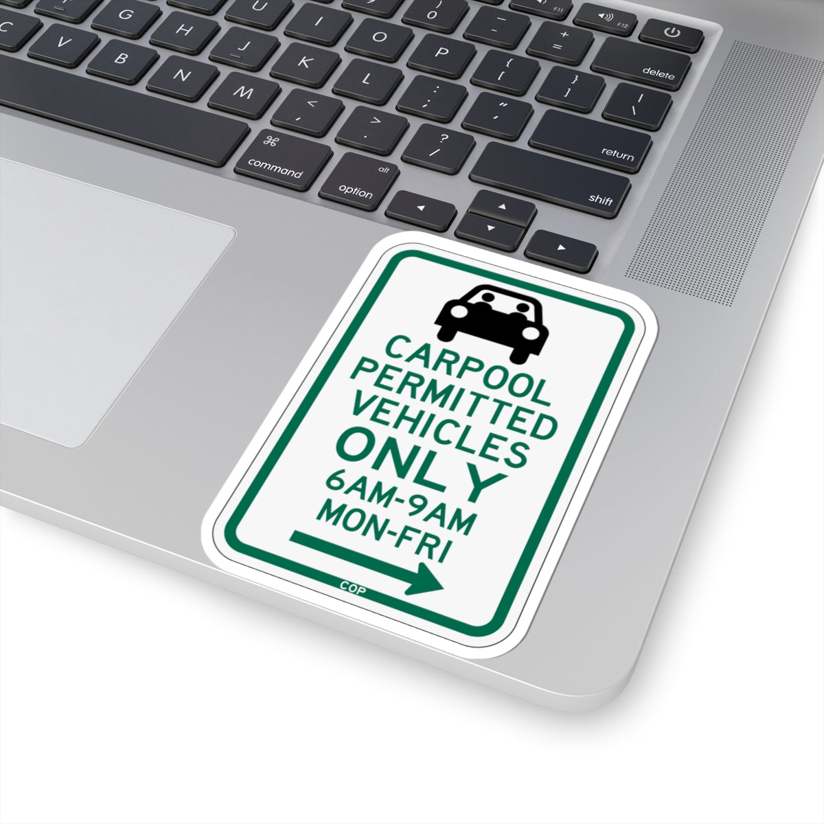 PBOT Road sign P4451R (Oregon) (Road Sign) STICKER Vinyl Kiss-Cut Decal