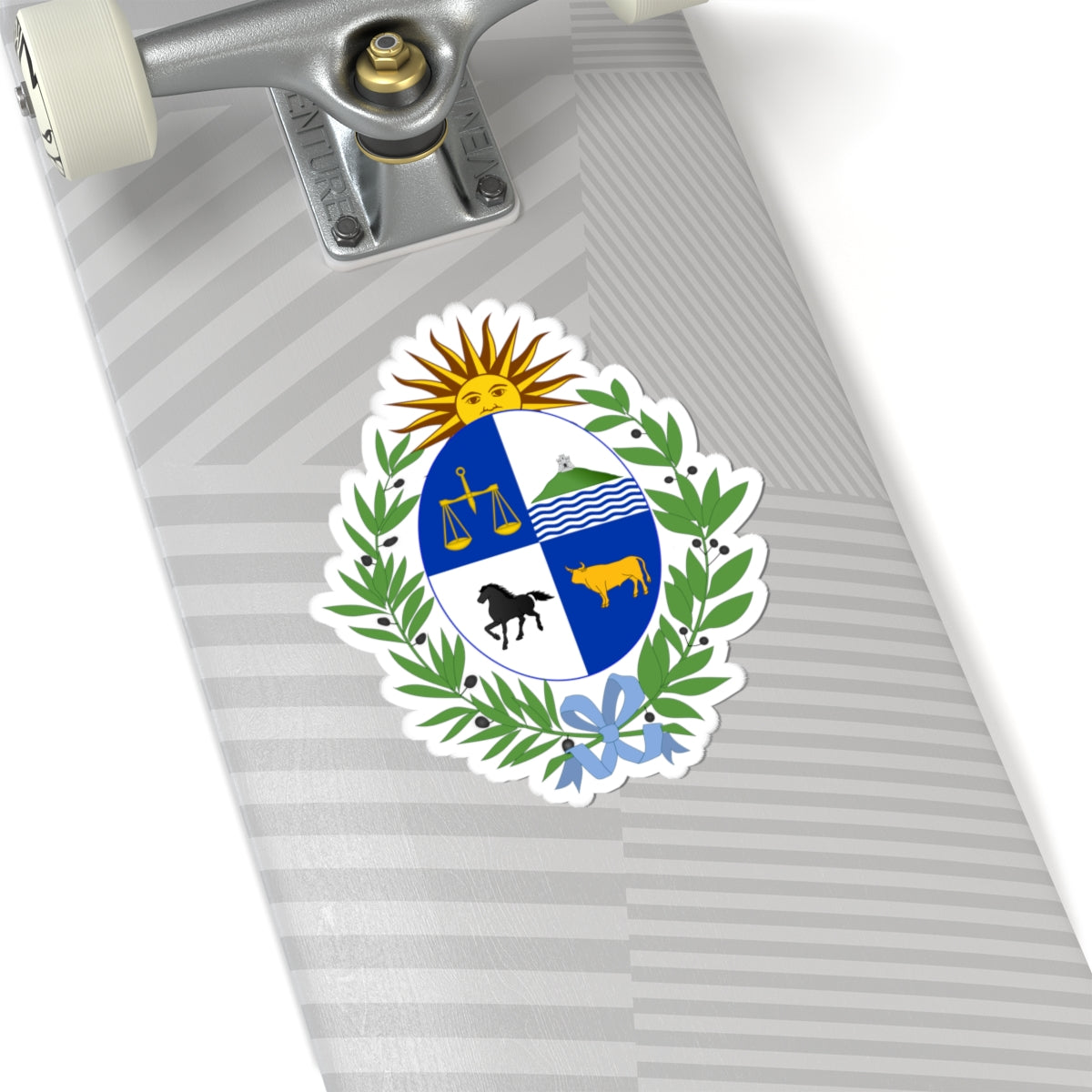 Coat of arms of Uruguay - STICKER Vinyl Kiss-Cut Decal