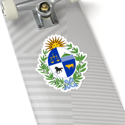 Coat of arms of Uruguay - STICKER Vinyl Kiss-Cut Decal