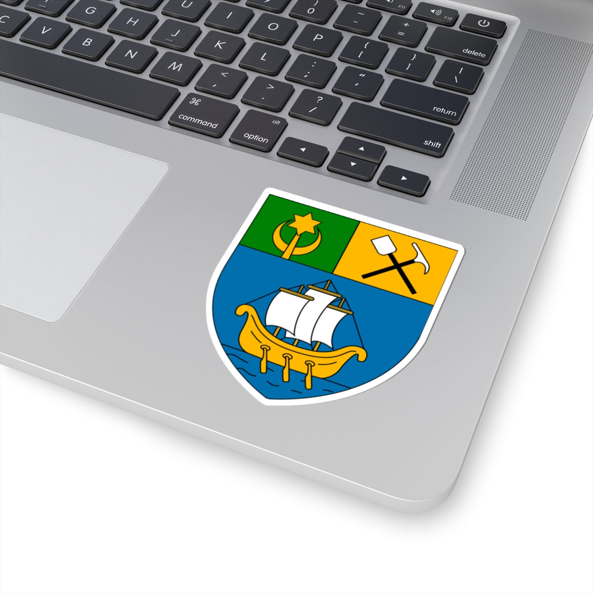 Béni Saf Coat of Arms French Algeria (Algeria) (Coat of Arms) STICKER Vinyl Kiss-Cut Decal