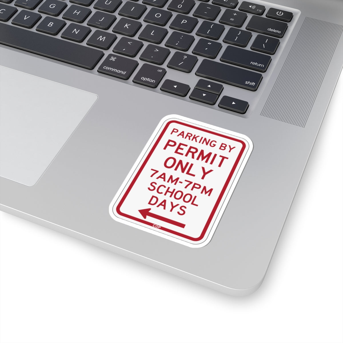 PBOT Road sign P4456L (Oregon) (Road Sign) STICKER Vinyl Kiss-Cut Decal