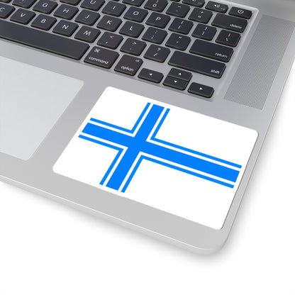 Flag of Iceland - 1914 Proposal (Iceland) STICKER Vinyl Kiss-Cut Decal