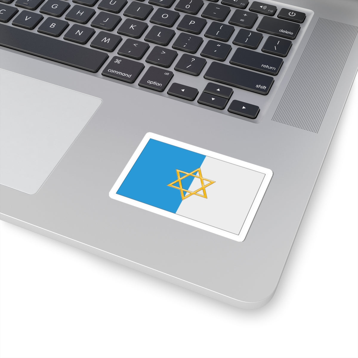 Palestine flag 1924 by British Mandate (Israel) STICKER Vinyl Kiss-Cut Decal