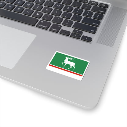 Flag of Osheykinskoe Moscow oblast (Russia) STICKER Vinyl Kiss-Cut Decal