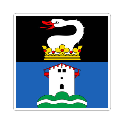 CHE Schwende-Rute Flag (Switzerland) STICKER Vinyl Kiss-Cut Decal