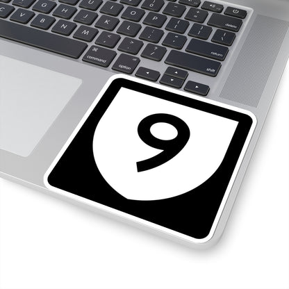 PR urban primary 9 (Puerto Rico) (Road Sign) STICKER Vinyl Kiss-Cut Decal