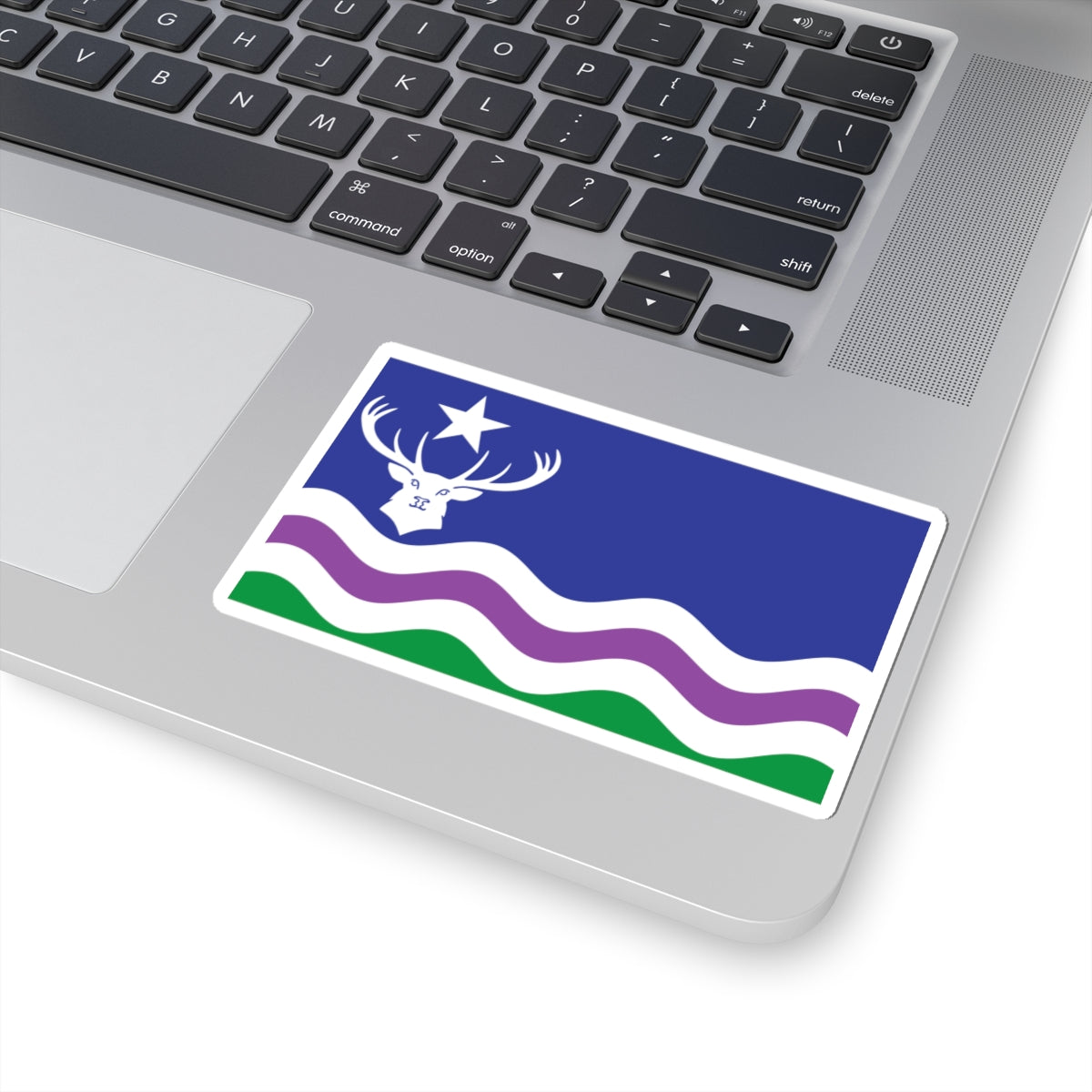 Exmoor Flag (England) STICKER Vinyl Kiss-Cut Decal