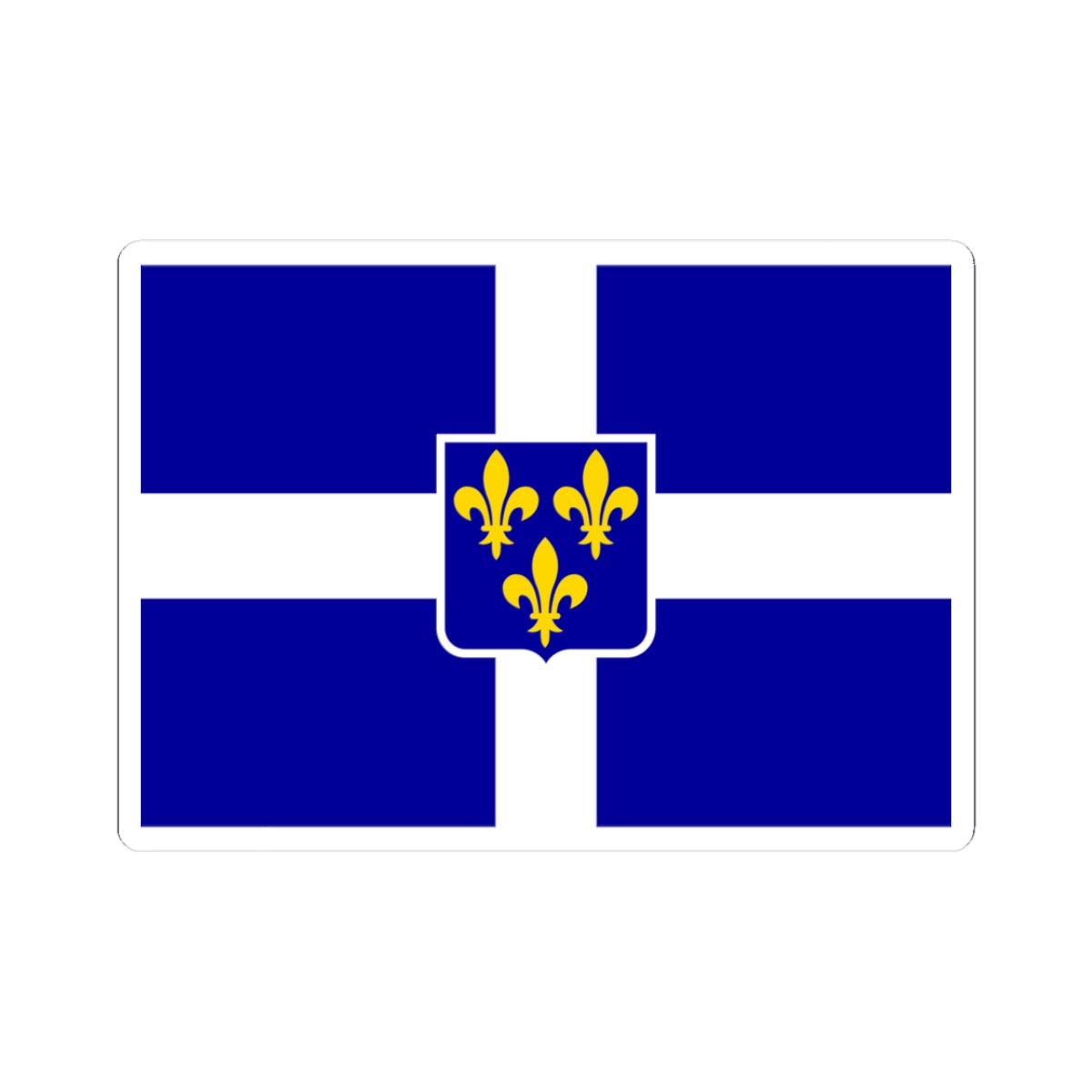 Merchant Flag of France Pre-1790 (France) STICKER Vinyl Kiss-Cut Decal